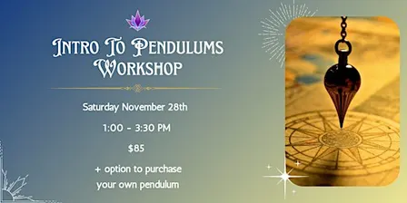 Intro to Pendulums Workshop