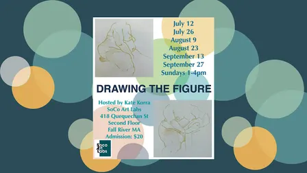 Drawing the Figure - Live Model Figurative Drawing Session at SoCo Art Labs