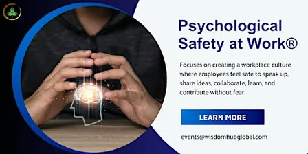 Psychological Safety at Work® Training by Wisdom Hub in Knoxville, TN