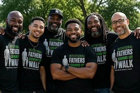 Intentional Dads Showing Up Walk | Family Event & Fatherhood Celebration