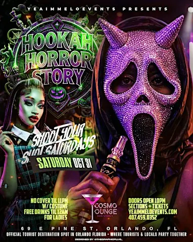 Hookah Horror Story at Cosmo Lounge Downtown