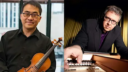 Frank Ho, violin and Corey Hamm, piano