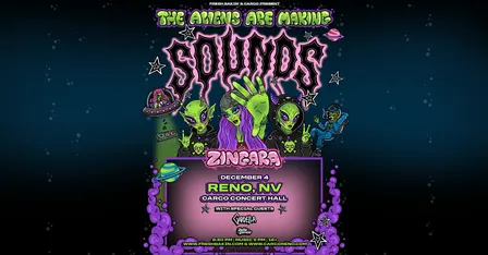 Zingara: The Aliens are Making Sounds Tour at Cargo Concert Hall