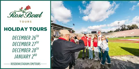 Rose Bowl Stadium Holiday Tours - December 27th, 10:30AM & 12:30PM
