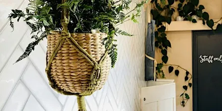 Macrame Plant Hanger Workshop at Number 85 Coffee & Kitchen, Cheltenham