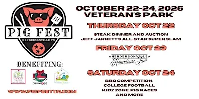2026 Hendersonville Pig Fest - Presented by Gary Force Acura