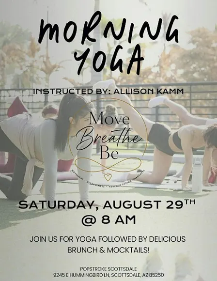 Morning Yoga at Popstroke
