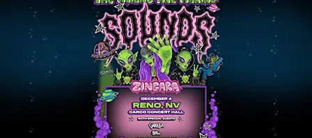 ZINGARA 'The Aliens Are Making Sounds Tour' at Cargo