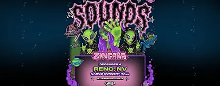 ZINGARA 'The Aliens Are Making Sounds Tour' at Cargo