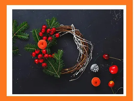 DIY Holiday Wreath Making