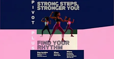 Stronger Steps, Stronger You! Step Aerobics