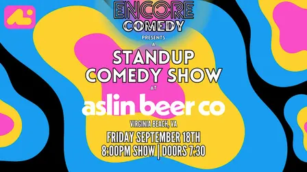 Standup Comedy at Aslin Beer Co! (Virginia Beach, VA)