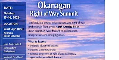 Okanagan Right of Way Summit