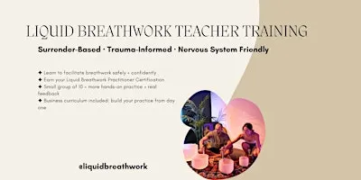 Breathwork Teacher Training & Certification- Phoenix, Arizona October 2026