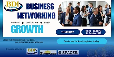 BDI Business Networking for Growth & Success 29.10.26