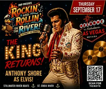 Anthony Shore as Elvis! ~ Dinner Cruise & Concert