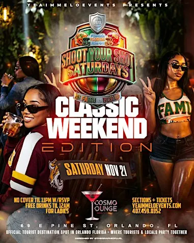 Shoot Your Shot Saturdays: Classic Weekend Edition