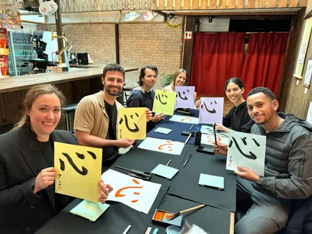 Calligraphy 2hrs class @ the heart of Kyoto