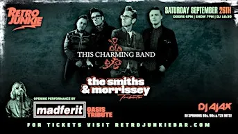 THIS CHARMING BAND (Morrissey Tribute) + MADFERIT (Oasis Tribute)