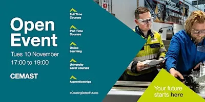 CEMAST & CETC Open Event - Tuesday 10 November 2026