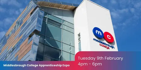 Middlesbrough College Apprenticeship Expo | Attendee Booking