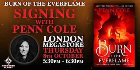 Penn Cole signing at Forbidden Planet
