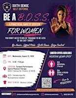 Be a B.O.S.S. | A Practical Safety Workshop for Women