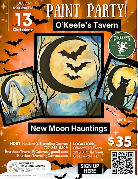 O'Keefe's Tavern Painting Parties
