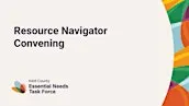 Fall 2026 ENTF Resource Navigators Convening: In-Person