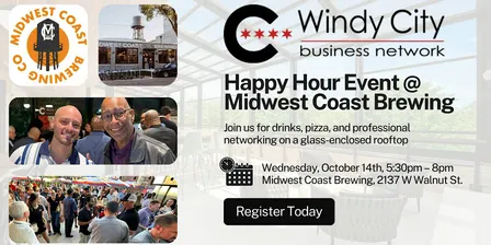 Windy City Business Network: Happy Hour @ Midwest Coast (October 14th)