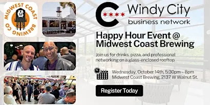 Windy City Business Network: Happy Hour @ Midwest Coast (October 14th)