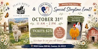 Storytime at Peace Ridge Flower Farm