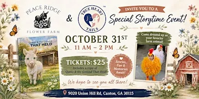 Storytime at Peace Ridge Flower Farm