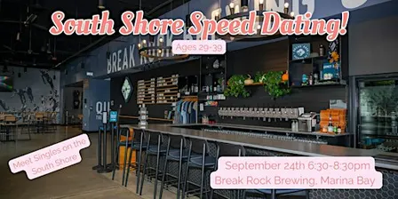 South Shore Speed Dating! Ages 29-39
