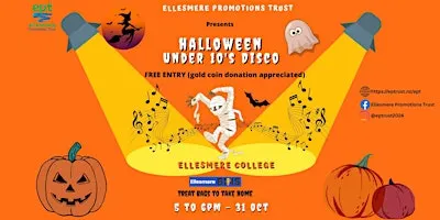 Halloween Disco for Under 10's