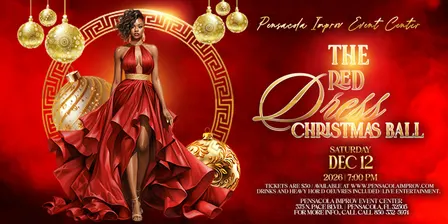 RED DRESS CHRISTMAS BALL