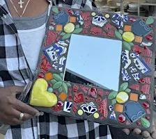 Mosaic Workshop: 12x12 Mirrors or Mural Pieces