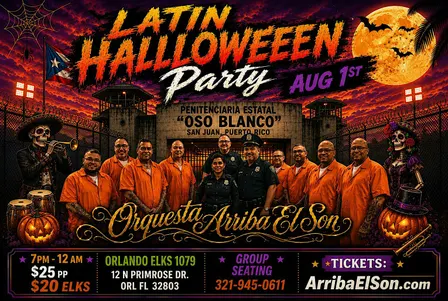 Latin Halloween Party - Live Latin Band - Costume Contest 7-12am