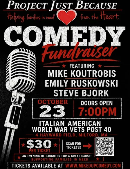Comedy Show to Support Project Just Because