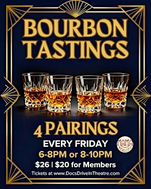 Bourbon Tasting Fridays at the Speakeasy
