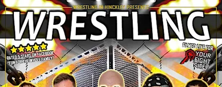 Wrestling in Hinckley's Steel Cage Spectacular (26/9/26)