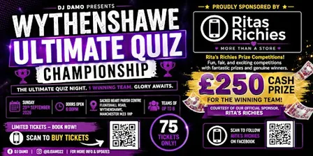 The Wythenshawe Ultimate Quiz Championship