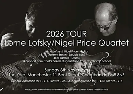 Lorne Lofsky/Nigel Price Quartet