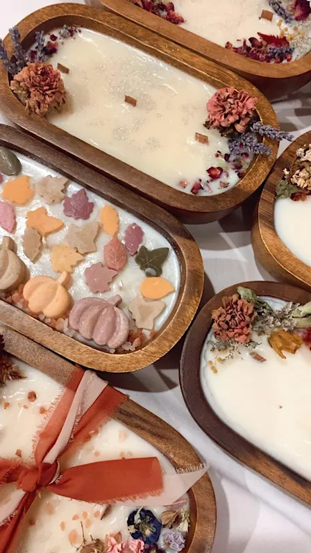 Wicks, Wine & Sweaters Candle Workshop
