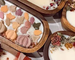 Wicks, Wine & Sweaters Candle Workshop