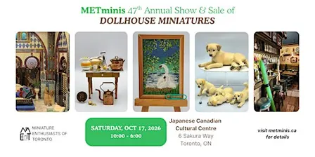 It's the 47th annual MET Show of Dollhouse Miniatures!