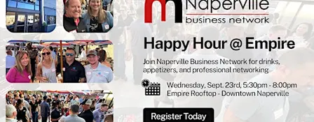 Naperville Business Network Event @ Empire's Rooftop (September 23)