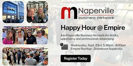 Naperville Business Network Event @ Empire's Rooftop (September 23)