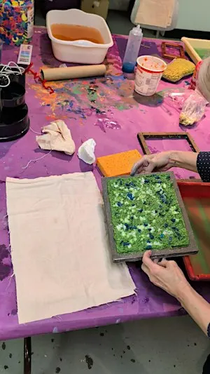 Playing With Pulp: Paper Making Series