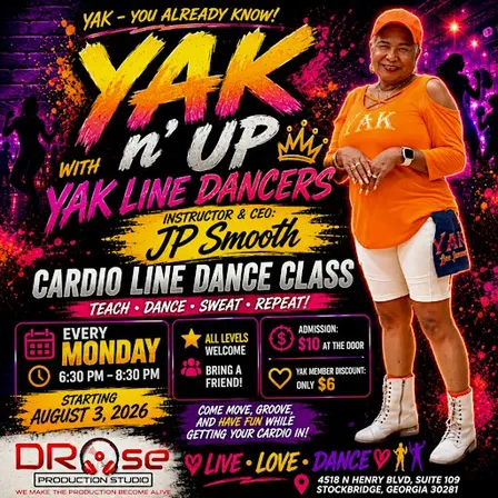 Line Dance Monday's with JP Smooth